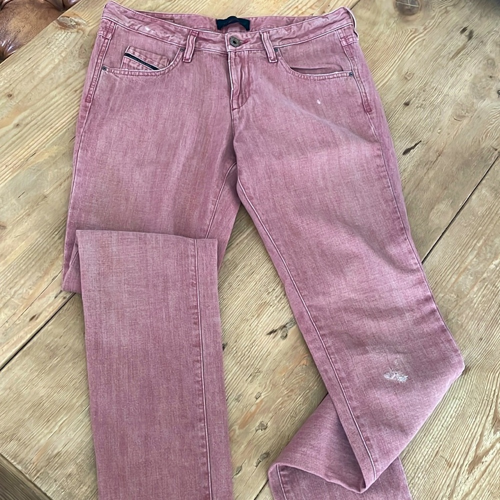 Diesel black gold Pink Jeans 29